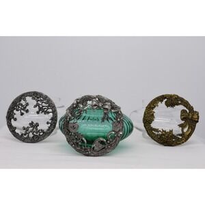 Three Vanity | Make-Up | Decor | Potpourri Bowls‎ Floral, Bows, Christmas